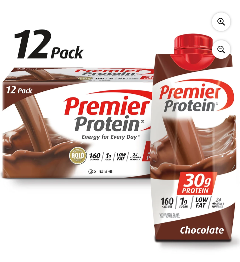 Premier Protein 30g of Protein + 24 vitamins and minerals chocolate flavor