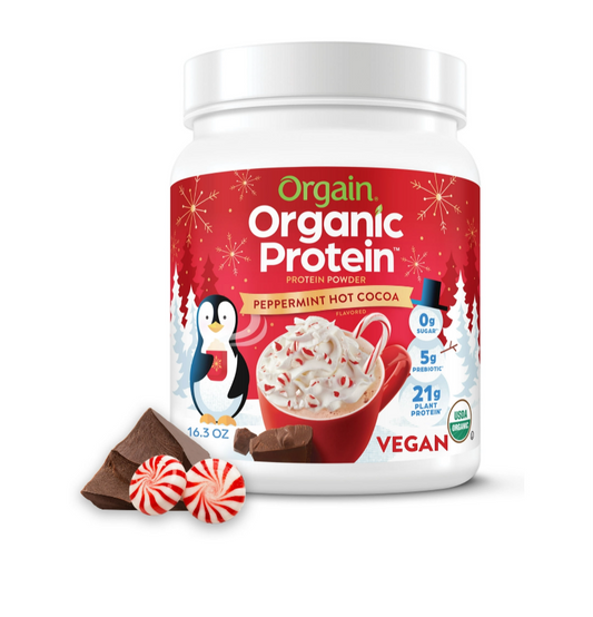 Orgain Proteina Organica Edicion chocolate con menta (Vegana)