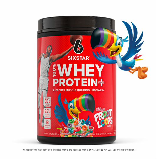 Six Stars 100%Whey Protein+ sabor Fruit Loops